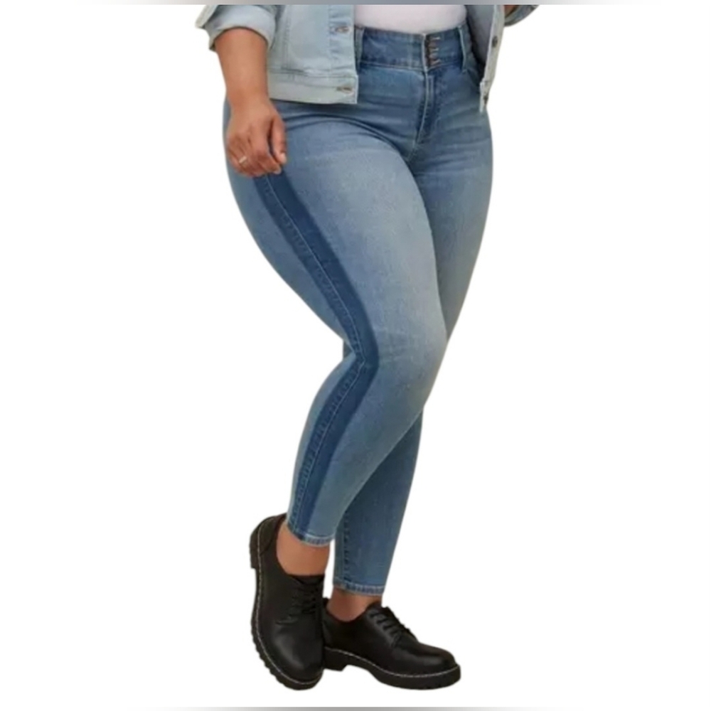 Torrid Supper Soft Jeggings Light Blue Skinny Jeans 16T